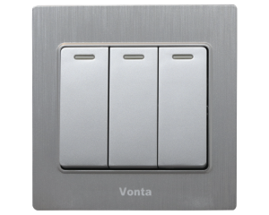 BỘ CÔNG TẮC BA 1 CHIỀU 16A MSP CSV 2KJ-3B