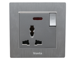 Bộ thiết bị ổ cắm đa năng có công tắc MSP CSV2KJ-1-3