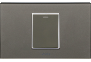 BỘ 1 CÔNG TẮC 1 CHIỀU 16A SIZE M MÀU XÁM MSP 2GRB1M101