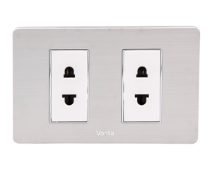 BỘ 2 Ổ CẮM 2 CHẤU 16A SIZE S MSP SSB2S020