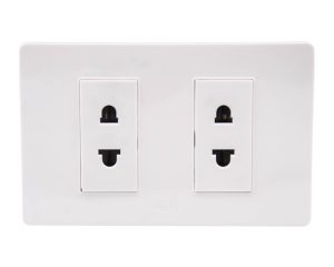 Bộ 2 ổ cắm 2 chấu 16A SIZE S MSP 3TB2S020 – V03