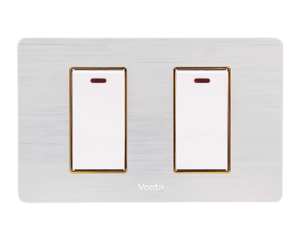 BỘ 2 CÔNG TẮC 2 CHIỀU SIZE S 16A MSP GSB2S202