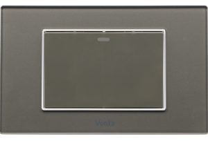 BỘ 1 CÔNG TẮC 2 CHIỀU 16A SIZE L MÀU XÁM MSP 2GRB3S201