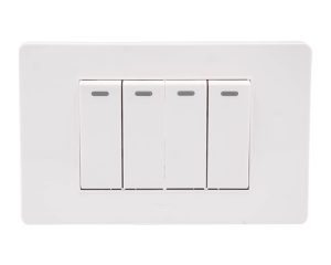 BỘ CÔNG TẮC ĐIỆN BỐN 1 CHIỀU SIZE XS 16A MSP 3TB3S104 – V03