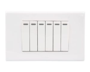 BỘ 6 CÔNG TẮC 1 CHIỀU 16A SIZE S/2 MSP 4TB3S106 – V04