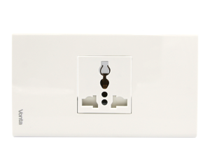 BỘ 1 Ổ CẮM 3 CHẤU ĐA NĂNG 16A SIZE M MSP 6TB1M070