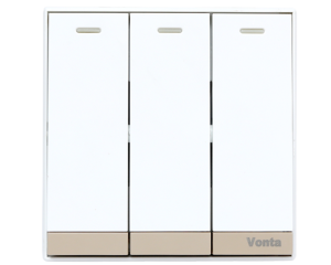 BỘ CÔNG TẮC BA 2 CHIỀU 16A MSP WH768-3A