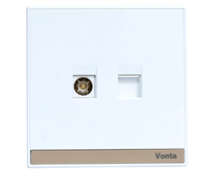 Bộ ổ cắm TV + máy tính MSP WH768-TV-PC