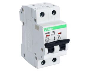 MCB 2 CỰC MÃ SỐ VB8N25010 50A