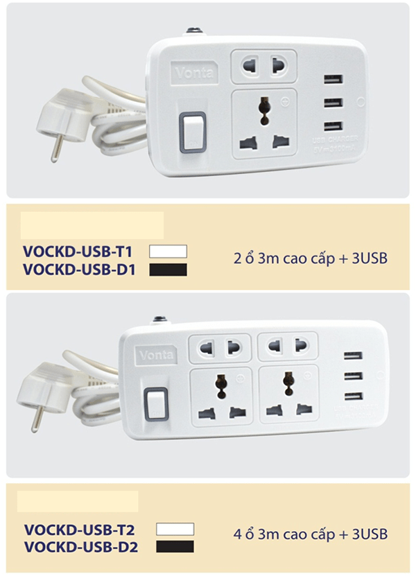 Điều gì làm nên sự khác biệt của ổ cắm điện VONTA? Điều gì làm nên sự khác biệt của ổ cắm điện VONTA?