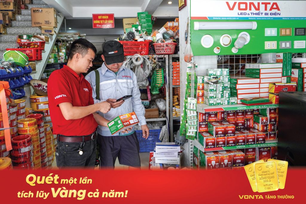 Cơ hội nhận vàng SJC 9999 từ VONTA cho Thầu Thợ