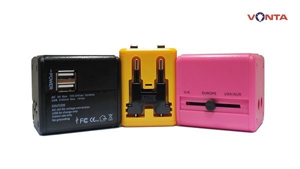 Đầu nối chuyển đổi đa năng có USB của Vonta Đầu nối chuyển đổi đa năng có USB của Vonta