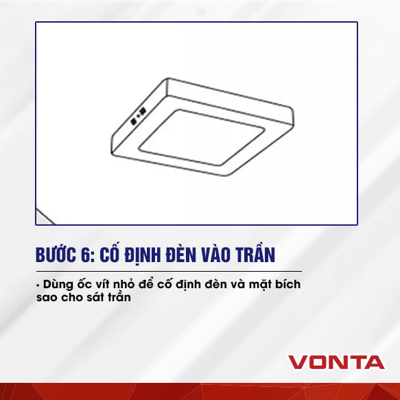 7 BƯỚC LẮP ĐẶT ĐÈN ỐP TRẦN ????? CHO HIỆU QUẢ CHIẾU SÁNG TỐT NHẤT TRONG NGÔI NHÀ CỦA BẠN
