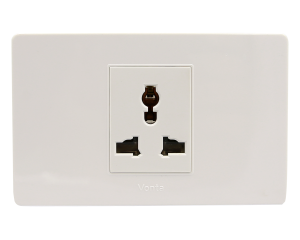 Bộ 1 ổ công tắc điện 3 chấu đa năng size M 16A MSP 3TB1M070 – V03