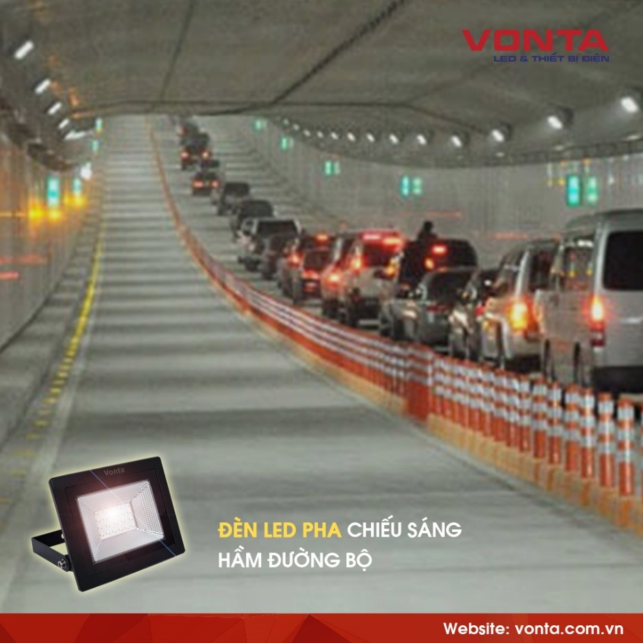 ỨNG DỤNG VƯỢT TRỘI CỦA ĐÈN LED PHA VONTA KHÔNG PHẢI AI CŨNG BIẾT?