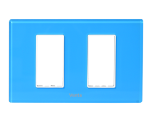 MSP V02BL/2S MẶT CHE PHẲNG MÀU XANH DƯƠNG HẠT KIỂU VSC