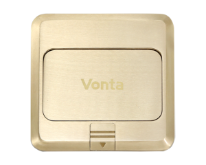 MSP VASSDDV1 Ổ CẮM ÂM SÀN HỘP ĐẾ LẮP ÂM SÀN + MẶT CHE CHO MẶT ĐẾ