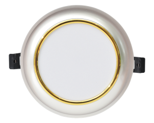 ĐÈN LED ÂM TRẦN DOWNLIGHT VIỀN VÀNG 2 MÀU VDLGH12W – 12W