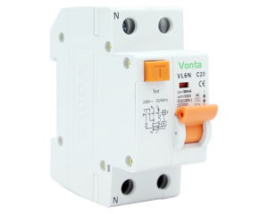 RCBO 1 pha 2 cực mã số VL6N22030 20A