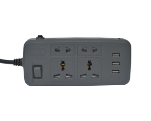 Ổ CẮM KÉO DÀI ĐEN MSP VOCKD-USB-D2