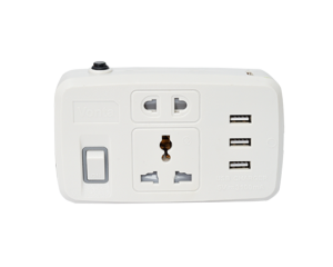 Ổ cắm kéo dài trắng MSP VOCKD-USB-T1