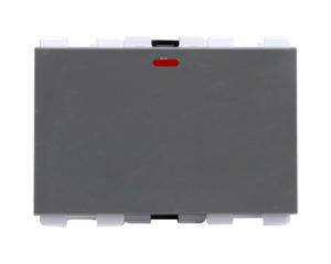 MSP VSCGRMFL HẠT CÔNG TẮC KIỂU VSC 2 CHIỀU SIZE L CÓ DẠ QUANG - MÀU XÁM