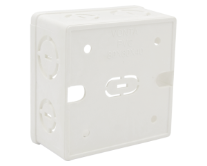 ĐẾ NHỰA ÂM TƯỜNG VUÔNG MSP VTAS06.601 (80*80*40)