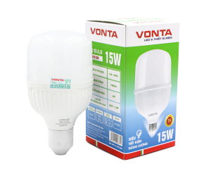 ĐÈN LED BULB TRỤ ECO 15W VONTA – VBEC15W6500K