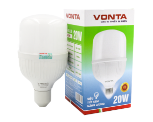 ĐÈN LED BULB TRỤ ECO 20W VONTA – VBEC20W6500K