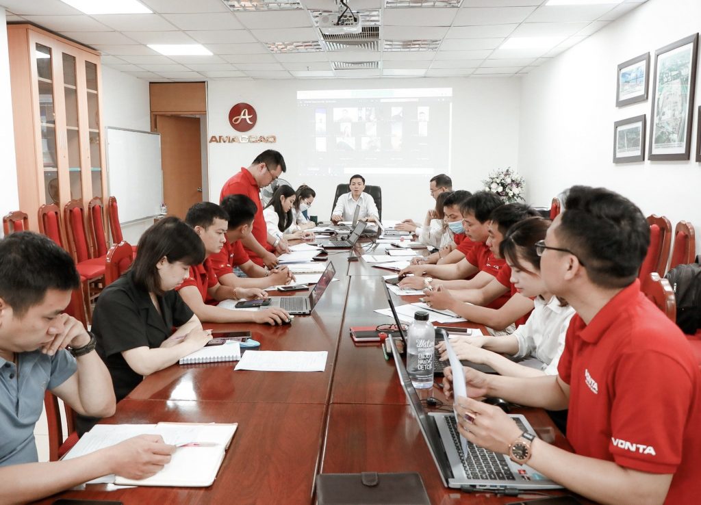 HỌP GIAO BAN ĐẦU THÁNG 5/2022 TOÀN HỆ THỐNG KINH DOANH PHÂN PHỐI VONTA